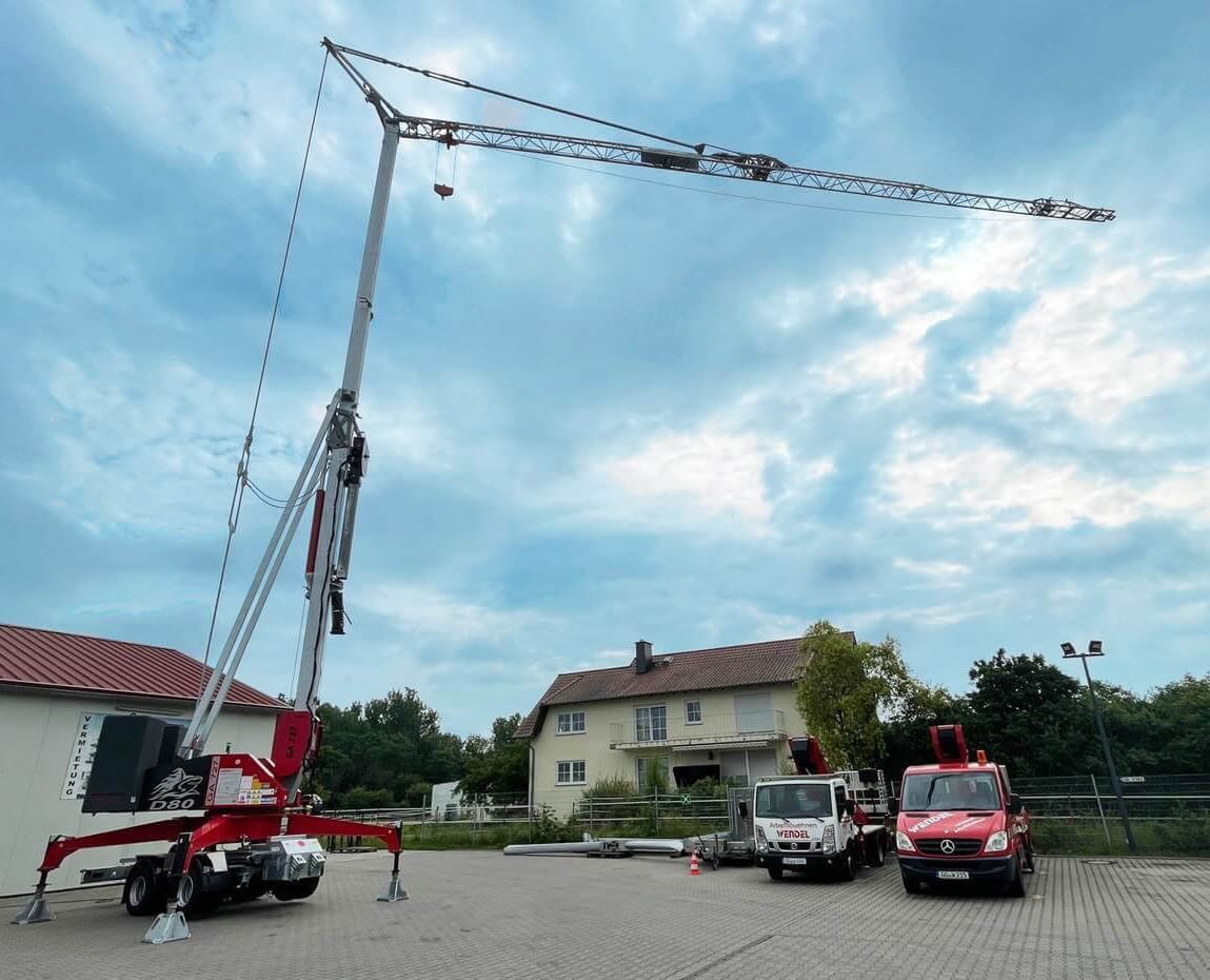 GA 727D80 Schnellbaukran